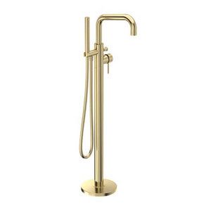 Tavistock Anthem Brushed Brass Floor Standing Bath Shower Mixer Tap
