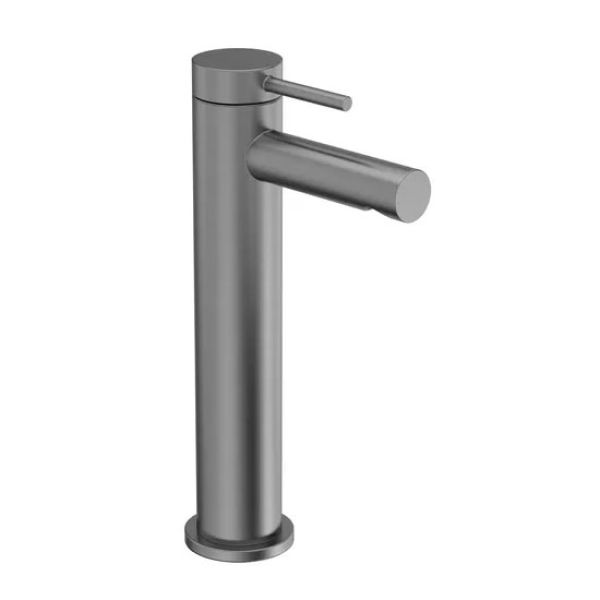 Tavistock Anthem Gunmetal Tall Basin Mixer Tap