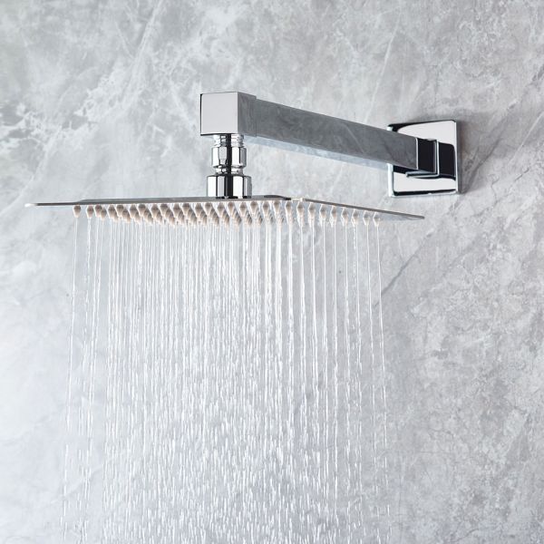 Bristan Tangram Chrome 2 Outlet Shower Pack with Overhead Shower and Handset #4
