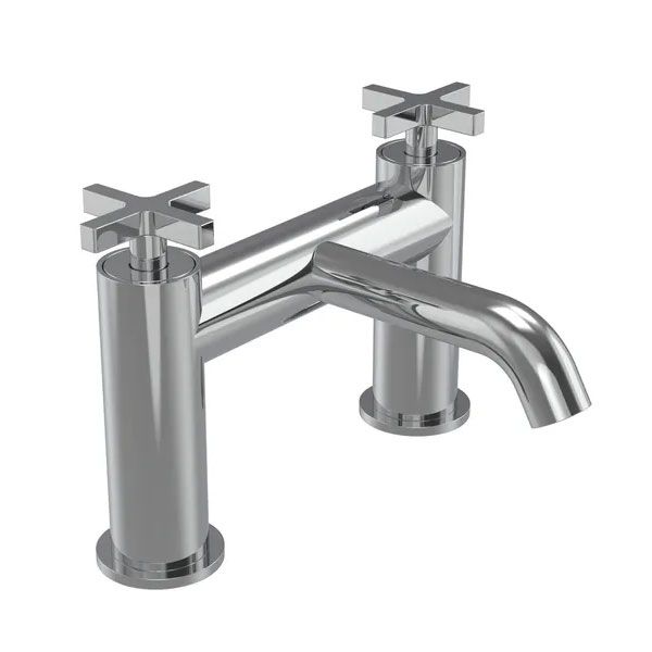 Tavistock Cohort Cross Chrome Bath Filler Tap