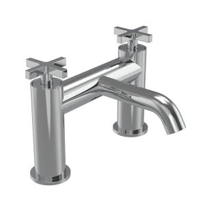 Tavistock Cohort Cross Chrome Bath Filler Tap