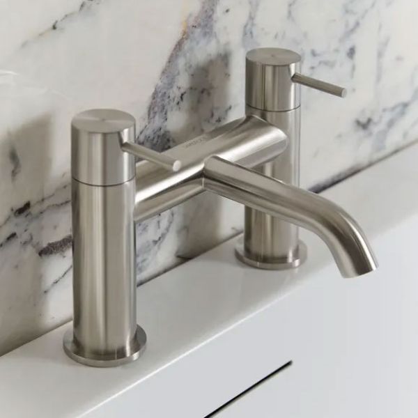 Tavistock Cohort Lever Chrome Bath Filler Tap #2