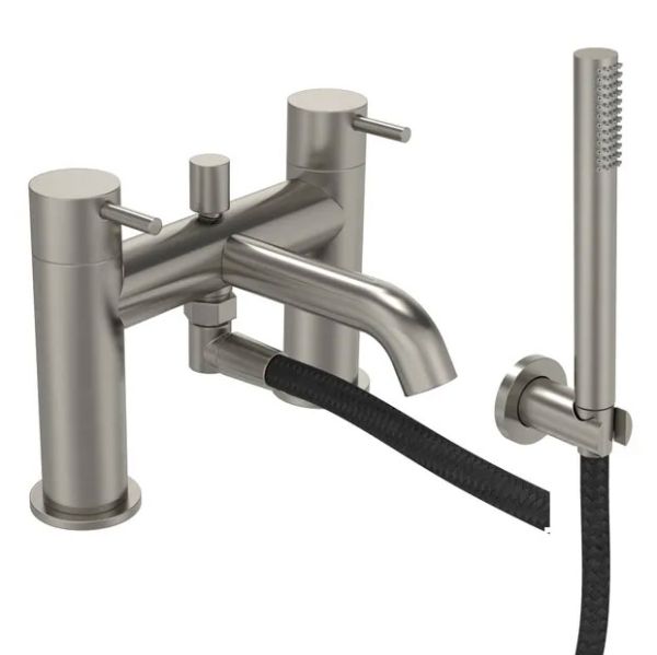 Tavistock Cohort Lever Stainless Steel Bath Shower Mixer Tap