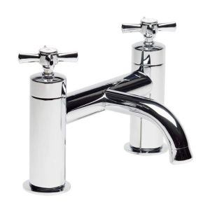 Tavistock Cheltenham Chrome Cross Head Bath Filler Tap