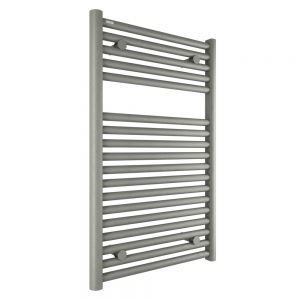 Tissino Hugo 500 x 812mm Lusso Grey Electric Only Towel Rail
