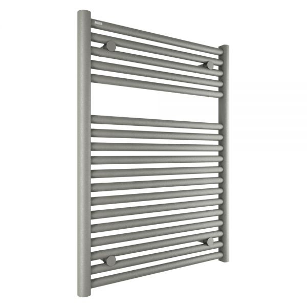 Tissino Hugo 600 x 812mm Lusso Grey Electric Only Towel Rail
