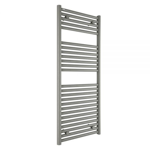 Tissino Hugo 500 x 1212mm Lusso Grey Electric Only Towel Rail