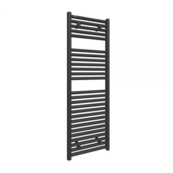 Tissino Hugo 400 x 1212mm Anthracite Electric Only Towel Rail