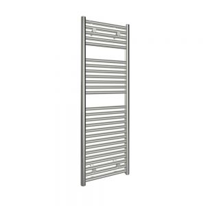 Tissino Hugo 400 x 1212mm Chrome Electric Only Thermostatic Towel Rail