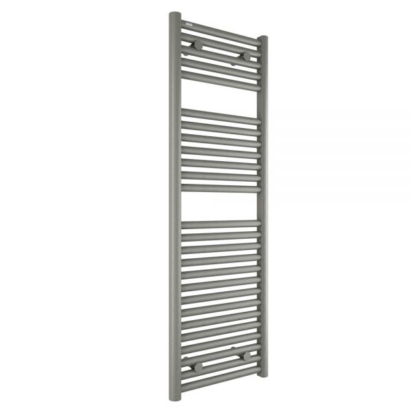 Tissino Hugo 400 x 1212mm Lusso Grey Electric Only Towel Rail