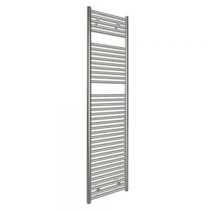 Tissino Hugo 400 x 1652mm Chrome Electric Only Thermostatic Towel Rail