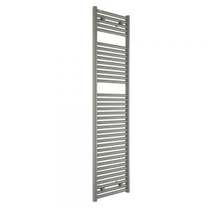 Tissino Hugo 400 x 1652mm Lusso Grey Electric Only Thermostatic Towel Rail