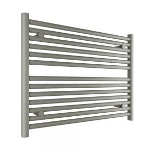 Tissino Hugo 800 x 600mm Lusso Grey Electric Only Thermostatic Towel Rail