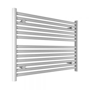 Tissino Hugo 800 x 600mm Mont Blanc Electric Only Thermostatic Towel Rail