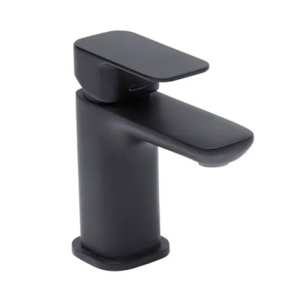 Tavistock Haze Black Mono Basin Mixer Tap with Waste