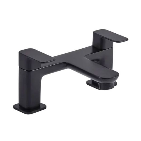 Tavistock Haze Black Bath Filler Tap