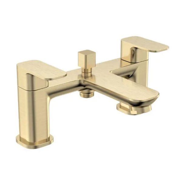 Tavistock Haze Brushed Brass Bath Shower Mixer Tap