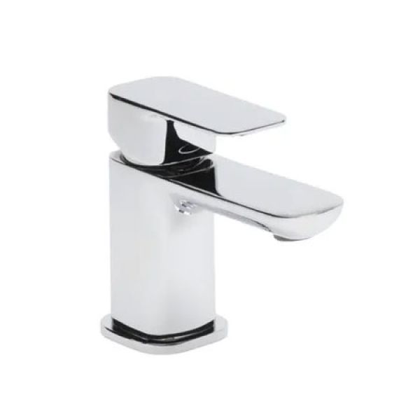 Tavistock Haze Chrome Mini Basin Mixer Tap with Waste