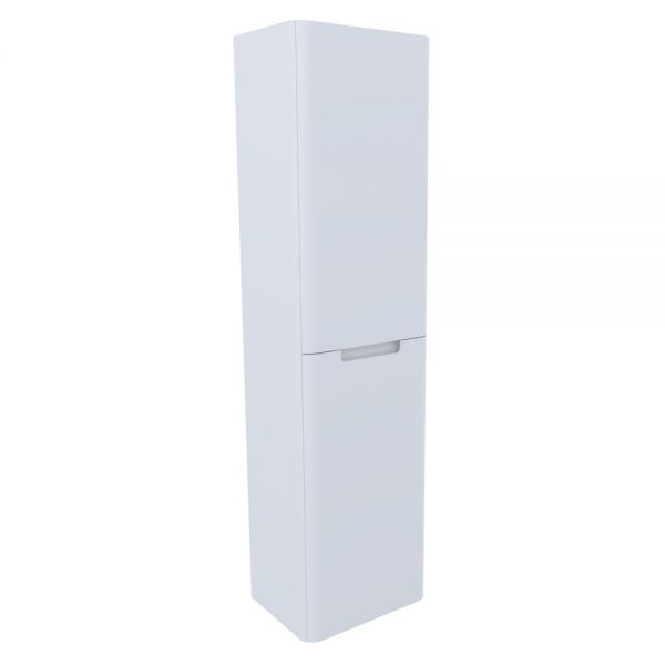 Hartland Monza 1500 White Wall Hung Tall Storage Unit