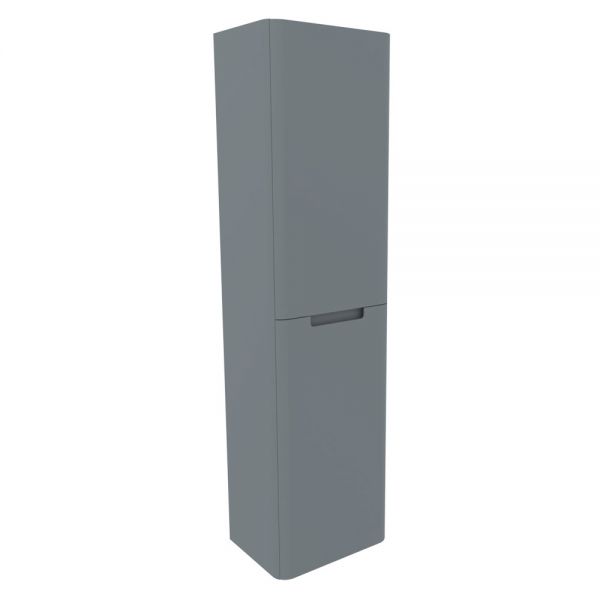 Hartland Monza 1500 Grey Wall Hung Tall Storage Unit