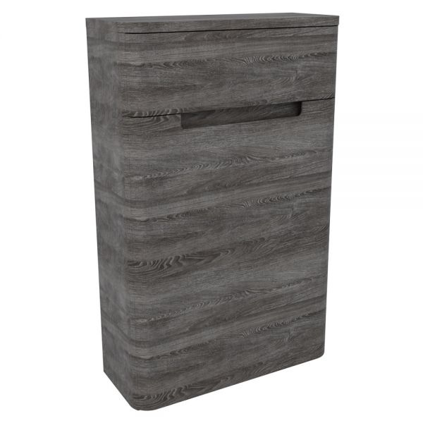 Hartland Monza 500 Graphite Oak Floor Standing Toilet Unit