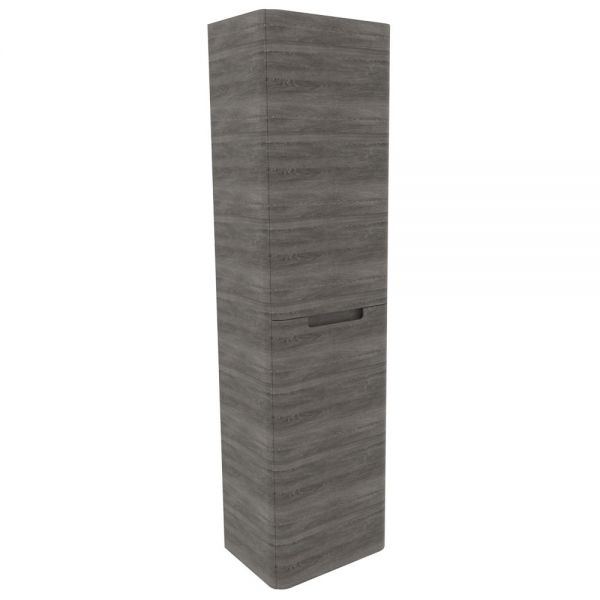 Hartland Monza 1500 Graphite Oak Wall Hung Tall Storage Unit