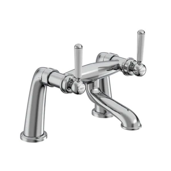 Tavistock Lansdown Chrome Lever Bath Filler Tap