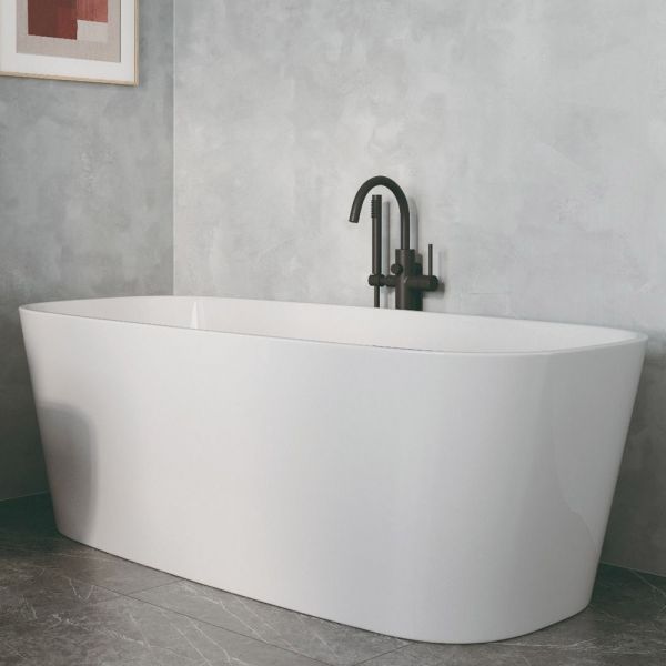 Tissino Matera 1600 x 750 Freestanding Double Ended Bath #3