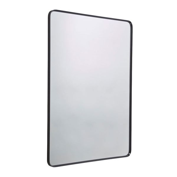 Roper Rhodes Thesis Black Frame 600 x 800mm Rectangular Bathroom Mirror