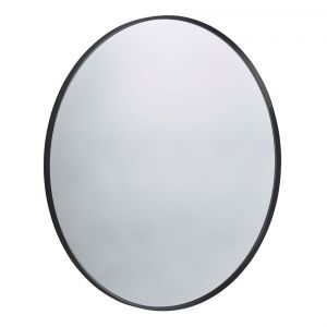 Roper Rhodes Thesis Black Frame 800 x 800mm Circular Bathroom Mirror