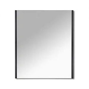 Tissino Netro Matt Black 600 x 800mm Rectangular LED Bathroom Mirror