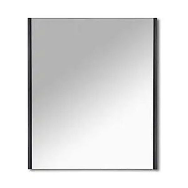Tissino Netro Matt Black 700 x 800mm Rectangular LED Bathroom Mirror