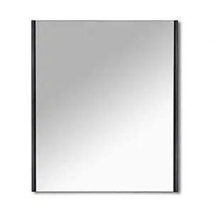 Tissino Netro Matt Black 700 x 800mm Rectangular LED Bathroom Mirror