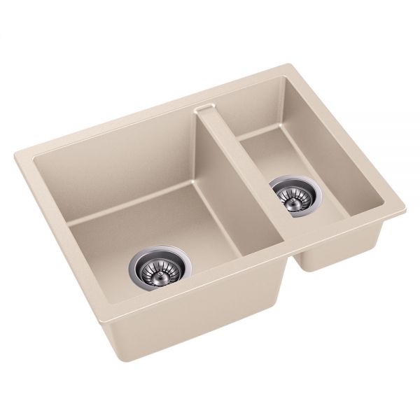 Reginox Toulon Caffe 1.5 Bowl Granite Kitchen Sink 600 x 460mm #2