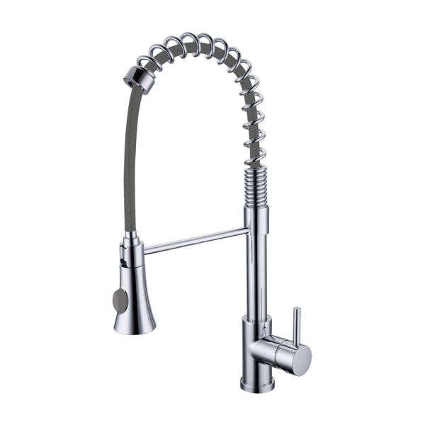 Clearwater Triton Single Lever Chrome Pull Out Kitchen Sink Mixer Tap