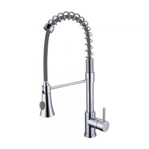 Clearwater Triton Single Lever Chrome Pull Out Kitchen Sink Mixer Tap