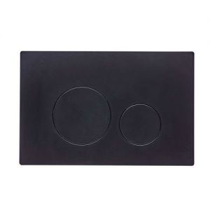 Roper Rhodes Rondo Matt Black Flush Plate TR9021