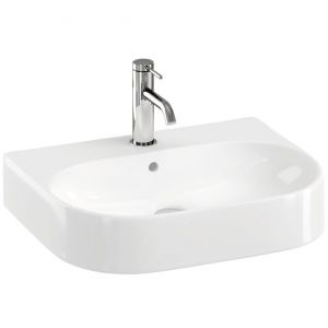 Britton Trim White 500mm Wall Hung Basin