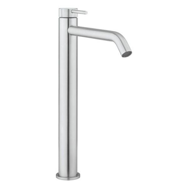 Crosswater 3ONE6 Stainless Steel Tall Mono Basin Mixer Tap