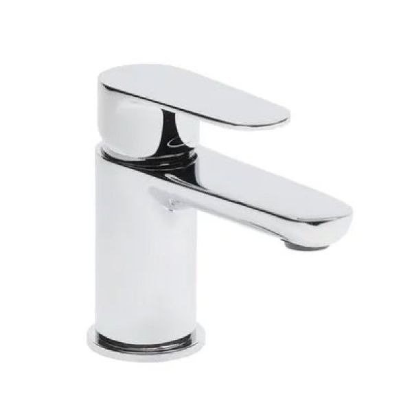 Tavistock Zero Chrome Mini Basin Mixer Tap with Waste