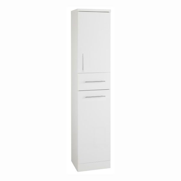 Kartell Encore 1900 x 330 White Wall Mounted Tall Unit