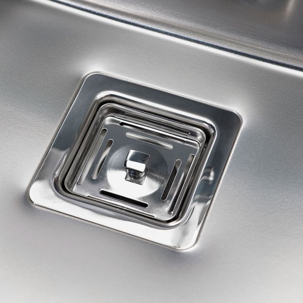 Reginox Texas Single Bowl Stainless Steel Kitchen Sink 540 x 440mm #5
