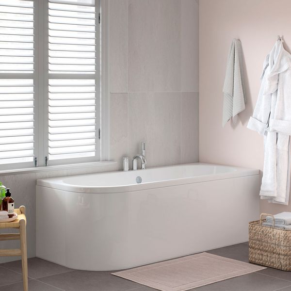 Tissino Angelo Premium Left Hand 1600 x 700mm Bath #2