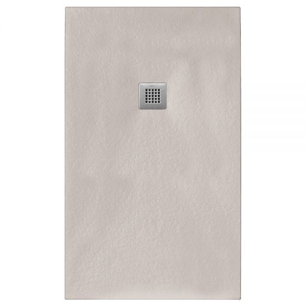 Tissino Giorgio2 2000 x 900 Rectangular Soft Taupe Slate Effect Shower Tray