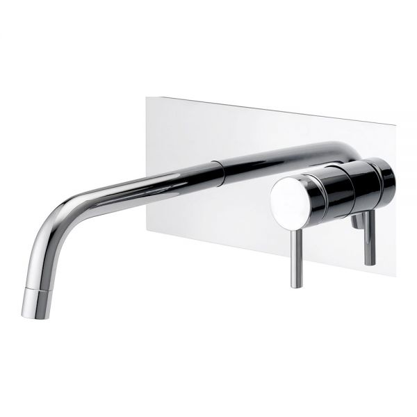 Tissino Parina Chrome Wall Mounted Basin Mixer Tap
