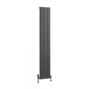 Eastbrook Tordino 1800 x 280 Matt Anthracite Aluminium Designer Radiator