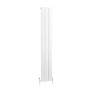 Eastbrook Tordino 1800 x 280 Matt White Aluminium Designer Radiator