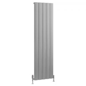 Eastbrook Tordino 1800 x 470 Matt Grey Aluminium Designer Radiator
