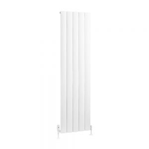Eastbrook Tordino 1800 x 470 Matt White Aluminium Designer Radiator