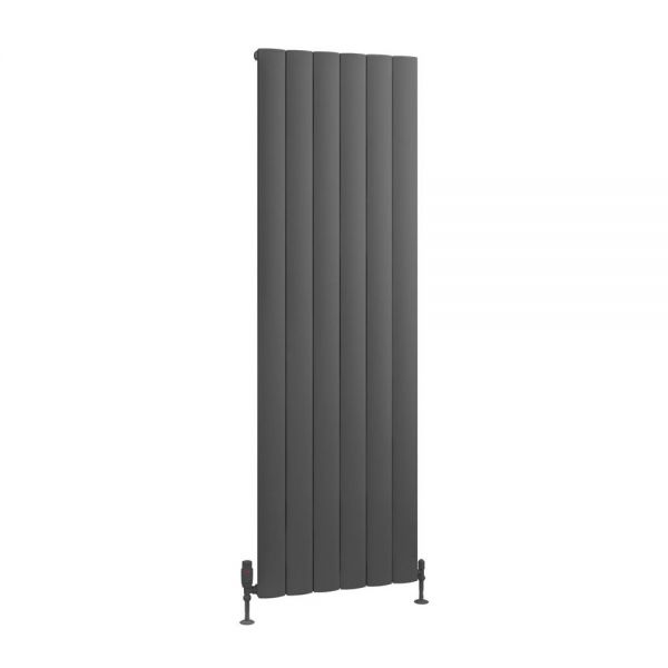 Eastbrook Tordino 1800 x 565 Matt Anthracite Aluminium Designer Radiator